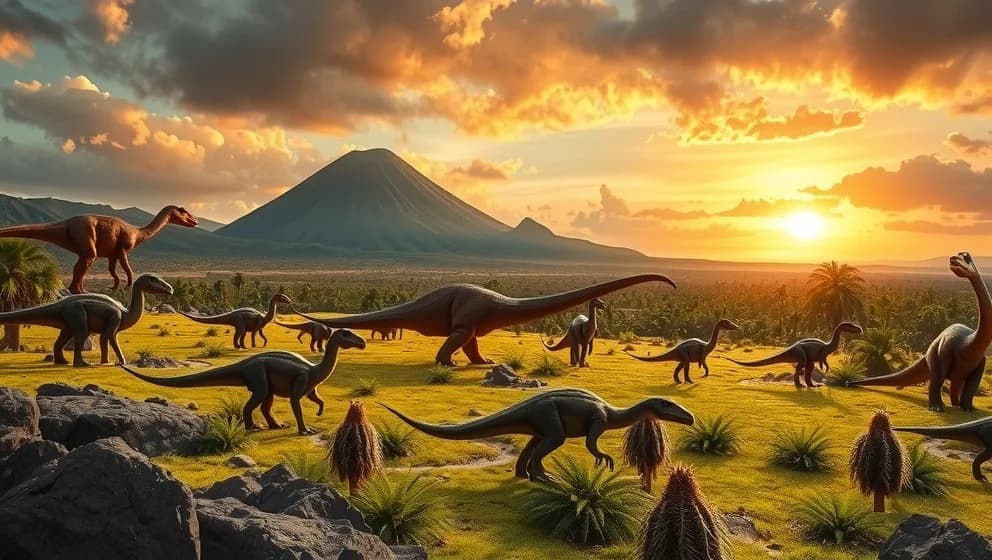 Världen fulla av dinosaurier